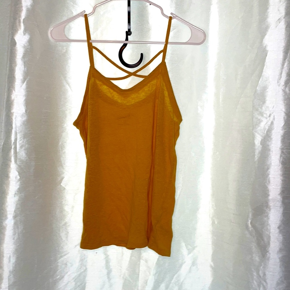 Cross back tank